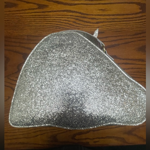 Betsey Johnson Glitter Unicorn Lunch Bag Tote Large size Back to school Bling - Picture 8 of 8